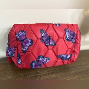 Lug Bumper Toiletries Bag. Butterfly Poppy. NWT